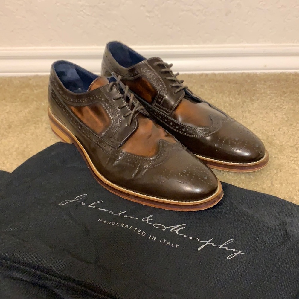 Johnston and Murphy Wingtip size 9.5
